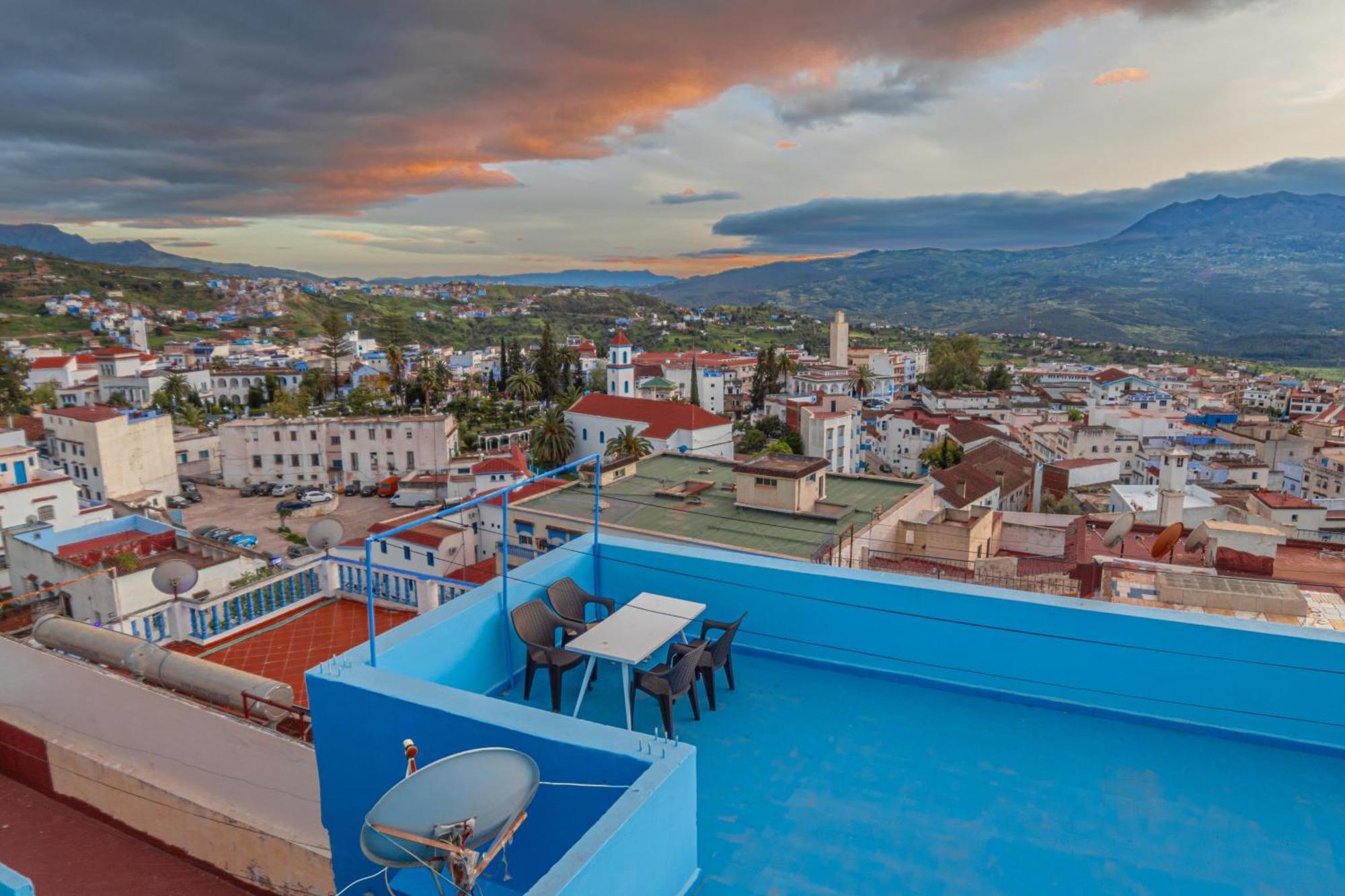 Appartamento Casa Voyager 'Secret Garden Terrace' Chefchaouen Esterno foto