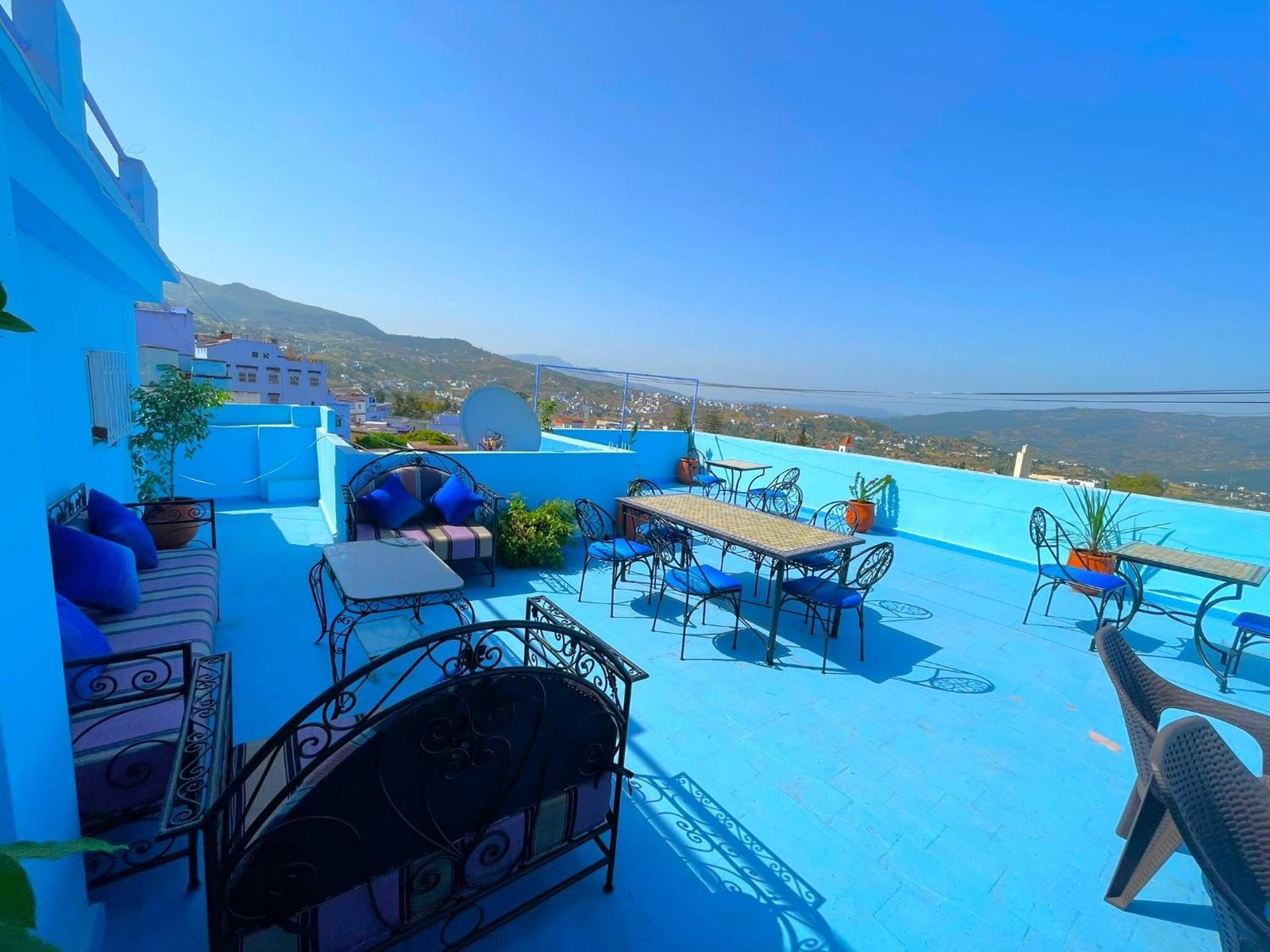 Appartamento Casa Voyager 'Secret Garden Terrace' Chefchaouen Esterno foto