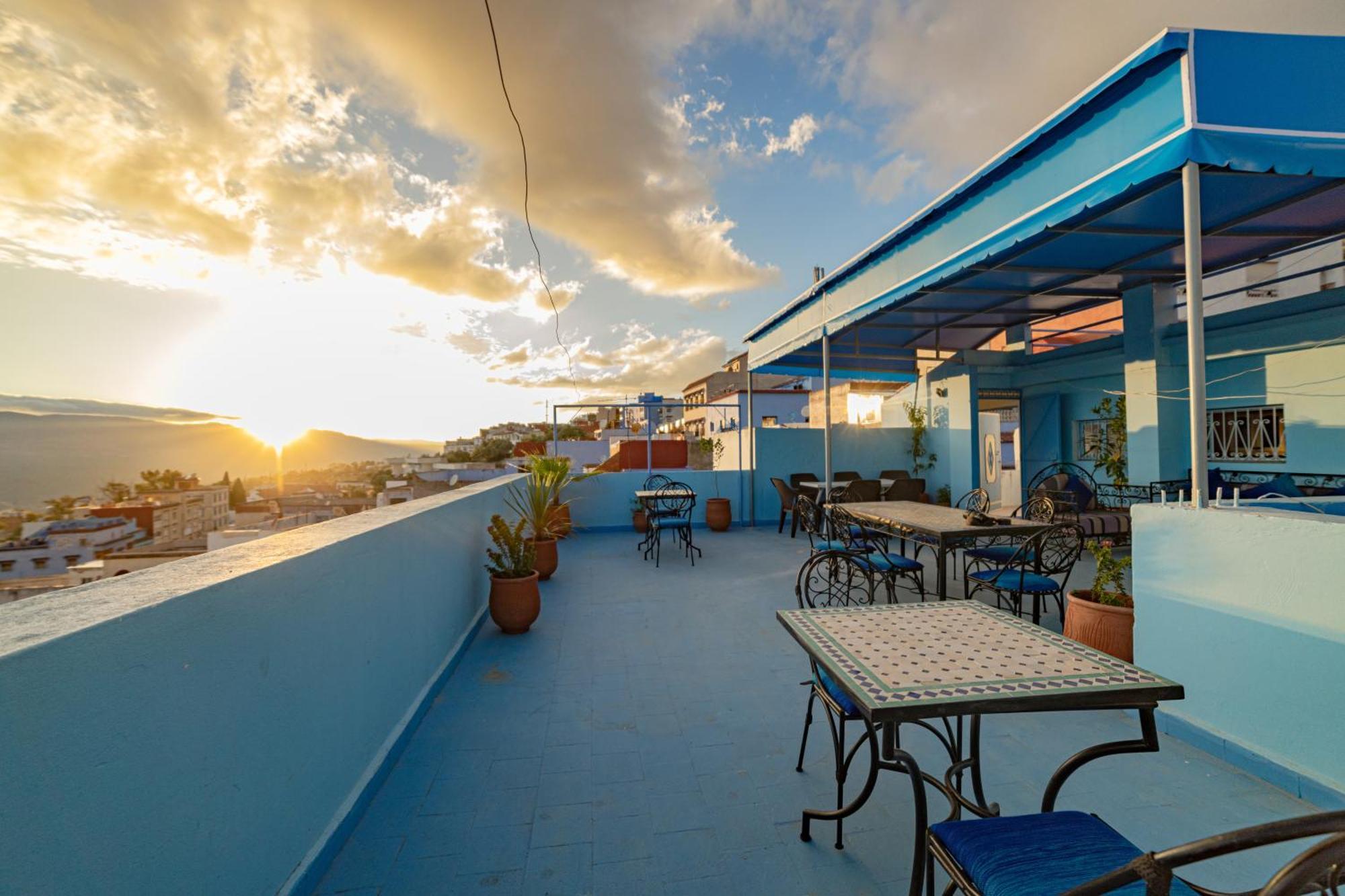 Appartamento Casa Voyager 'Secret Garden Terrace' Chefchaouen Esterno foto