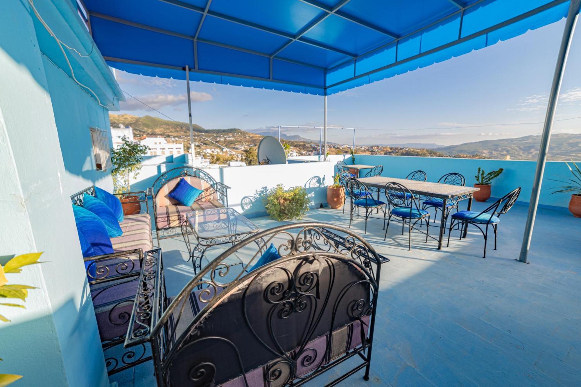 Appartamento Casa Voyager 'Secret Garden Terrace' Chefchaouen Esterno foto