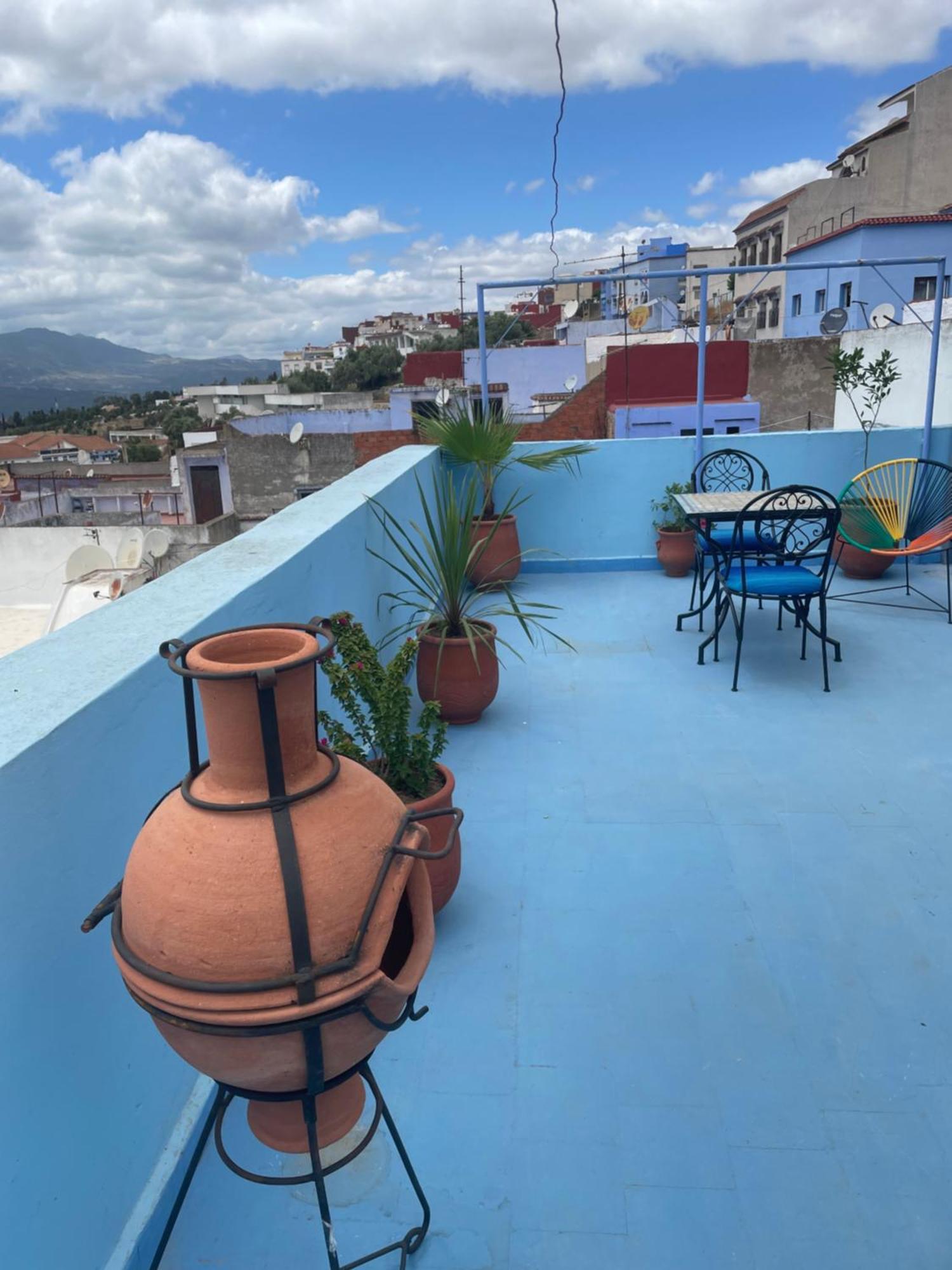 Appartamento Casa Voyager 'Secret Garden Terrace' Chefchaouen Esterno foto