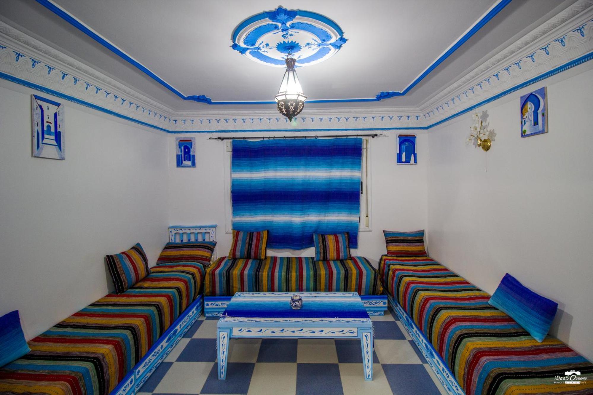 Appartamento Casa Voyager 'Secret Garden Terrace' Chefchaouen Esterno foto