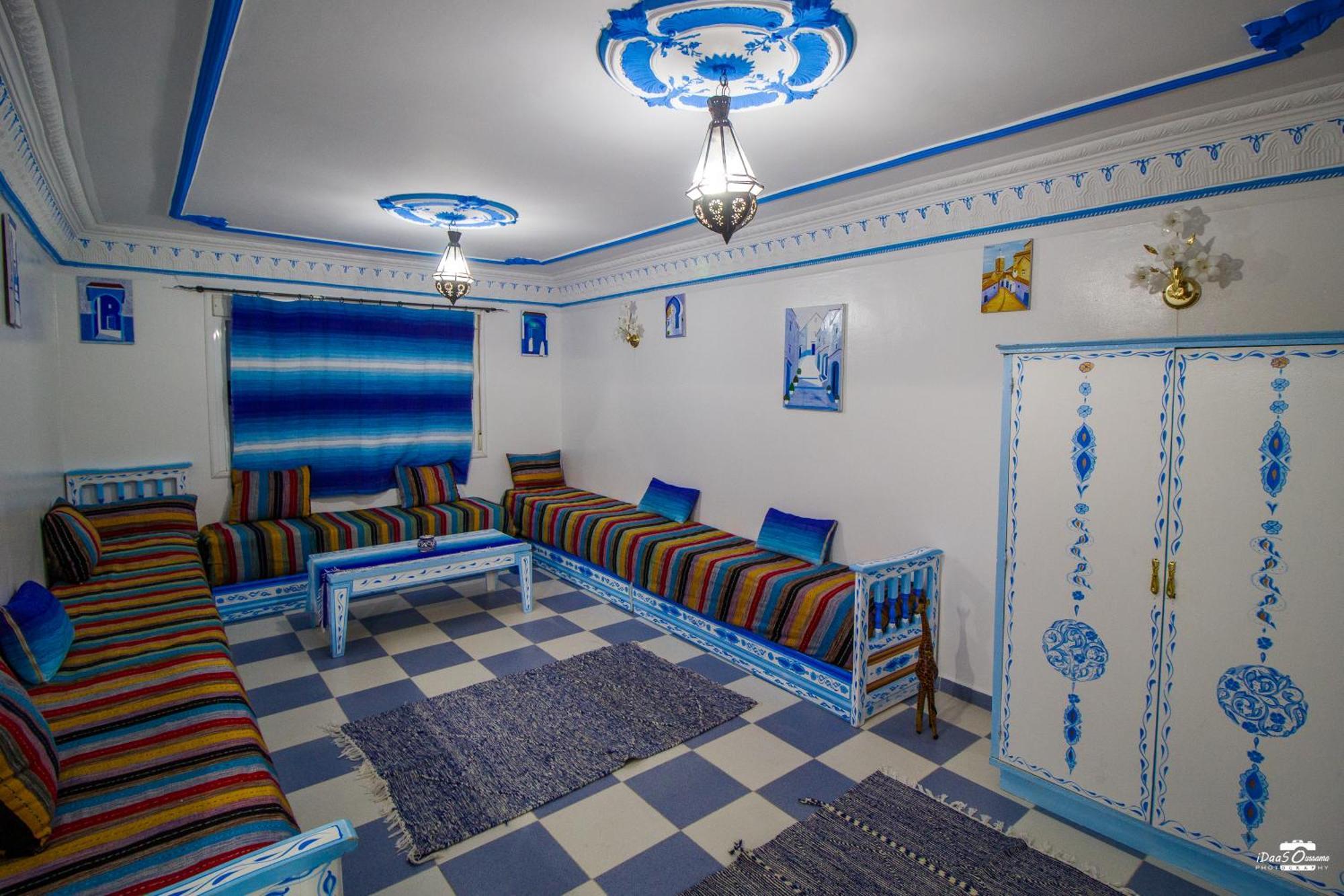 Appartamento Casa Voyager 'Secret Garden Terrace' Chefchaouen Esterno foto