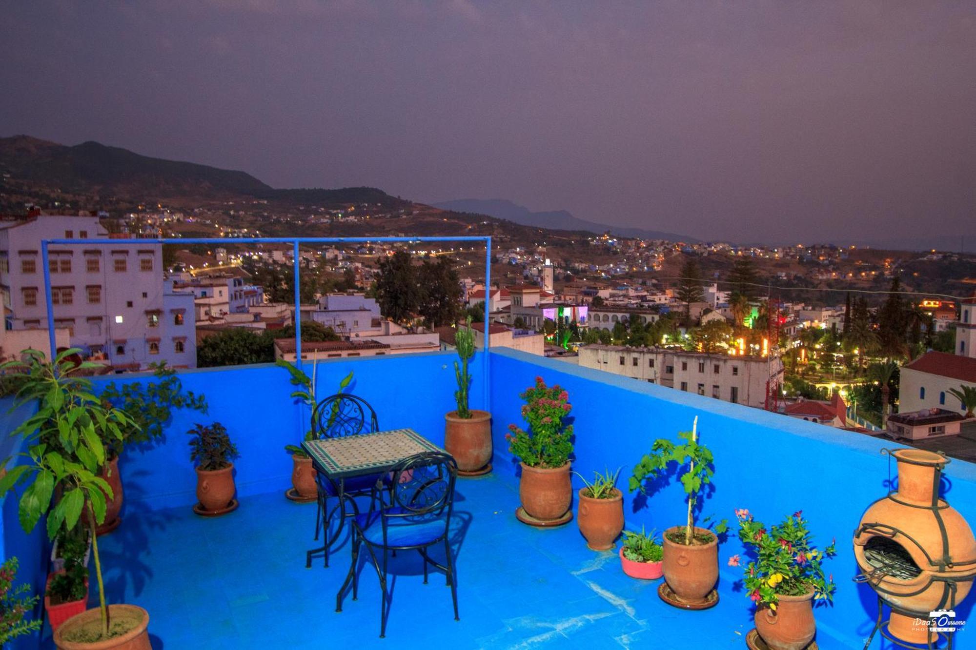 Appartamento Casa Voyager 'Secret Garden Terrace' Chefchaouen Esterno foto