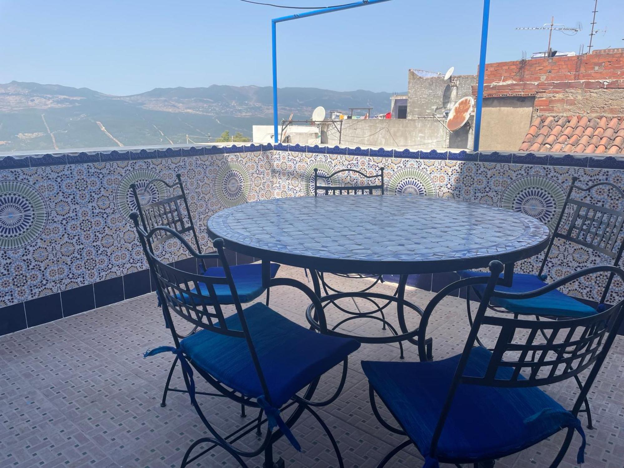 Appartamento Casa Voyager 'Secret Garden Terrace' Chefchaouen Esterno foto