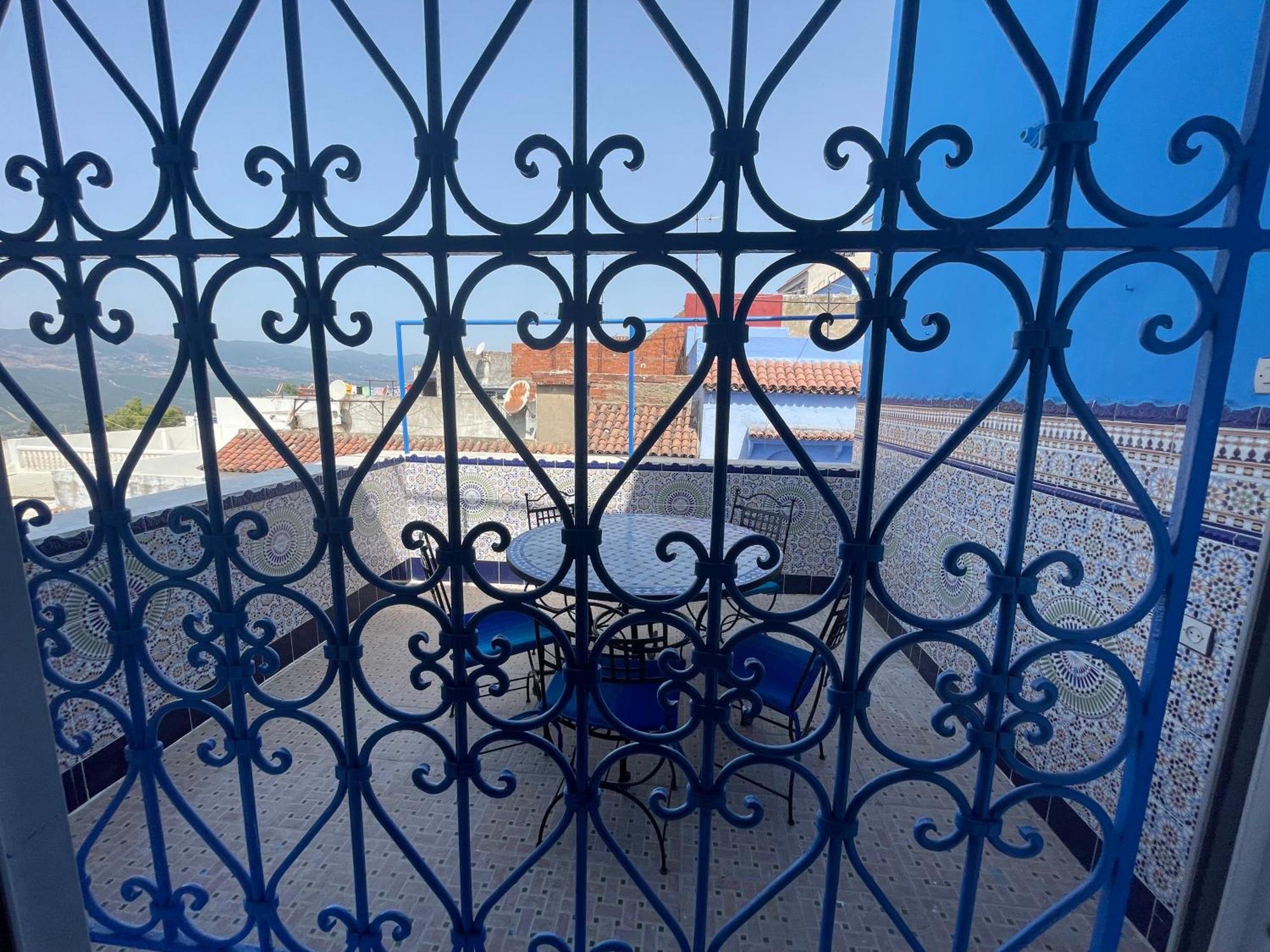 Appartamento Casa Voyager 'Secret Garden Terrace' Chefchaouen Esterno foto