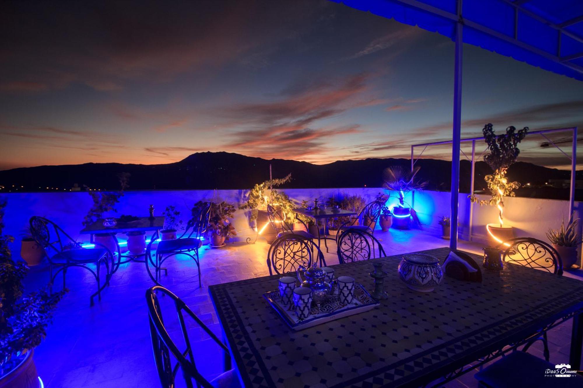 Appartamento Casa Voyager 'Secret Garden Terrace' Chefchaouen Esterno foto