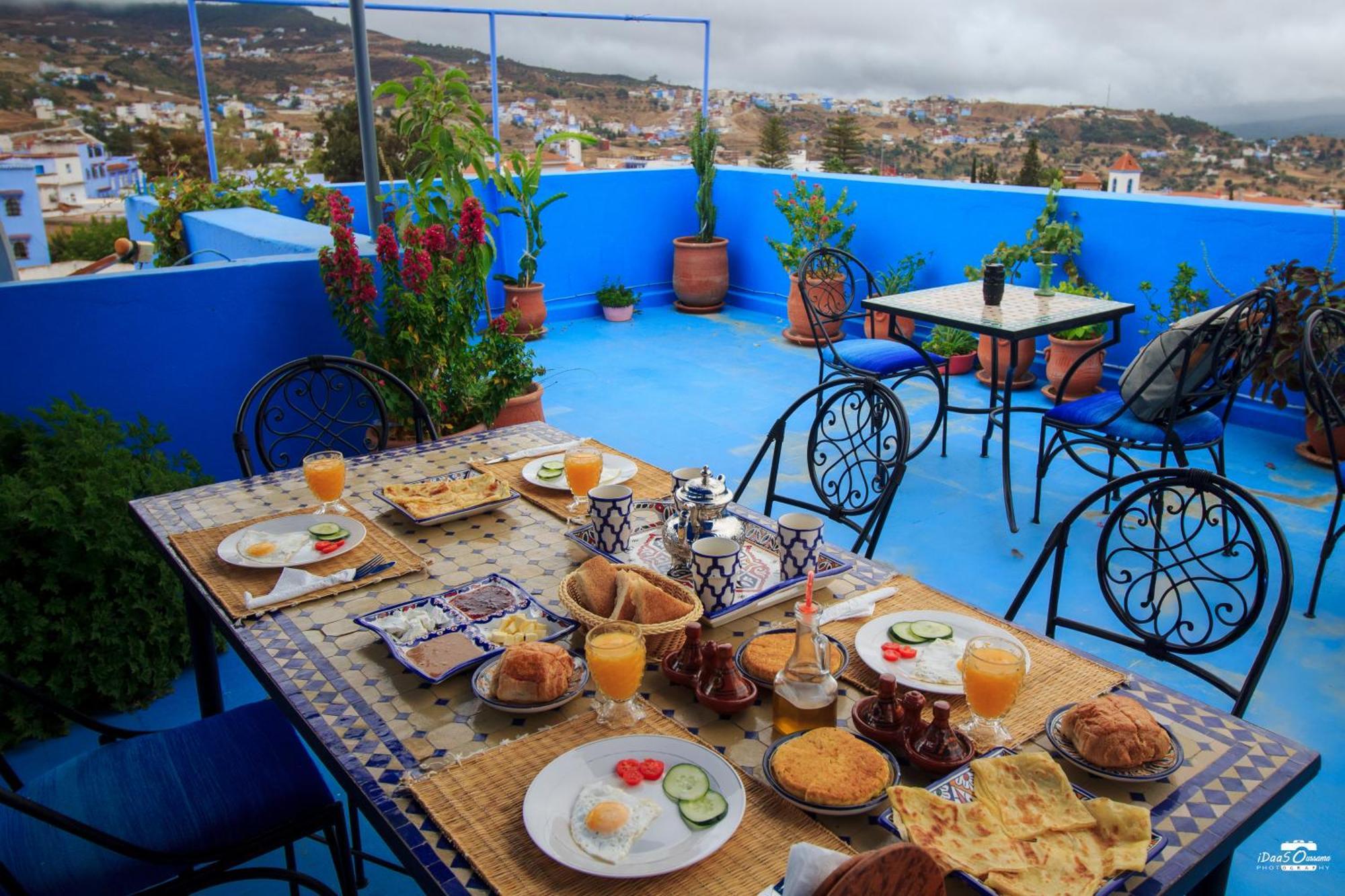 Appartamento Casa Voyager 'Secret Garden Terrace' Chefchaouen Esterno foto
