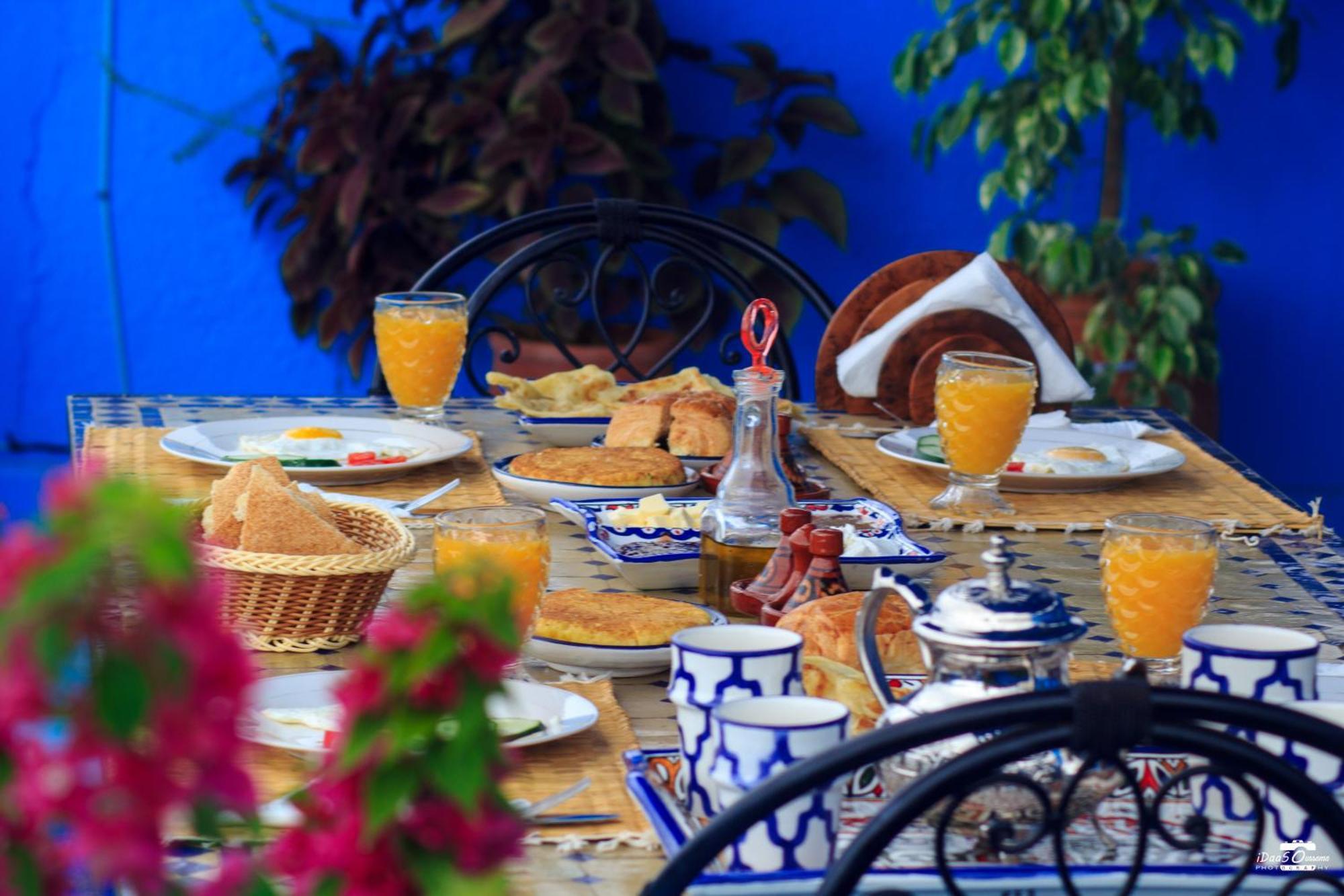 Appartamento Casa Voyager 'Secret Garden Terrace' Chefchaouen Esterno foto