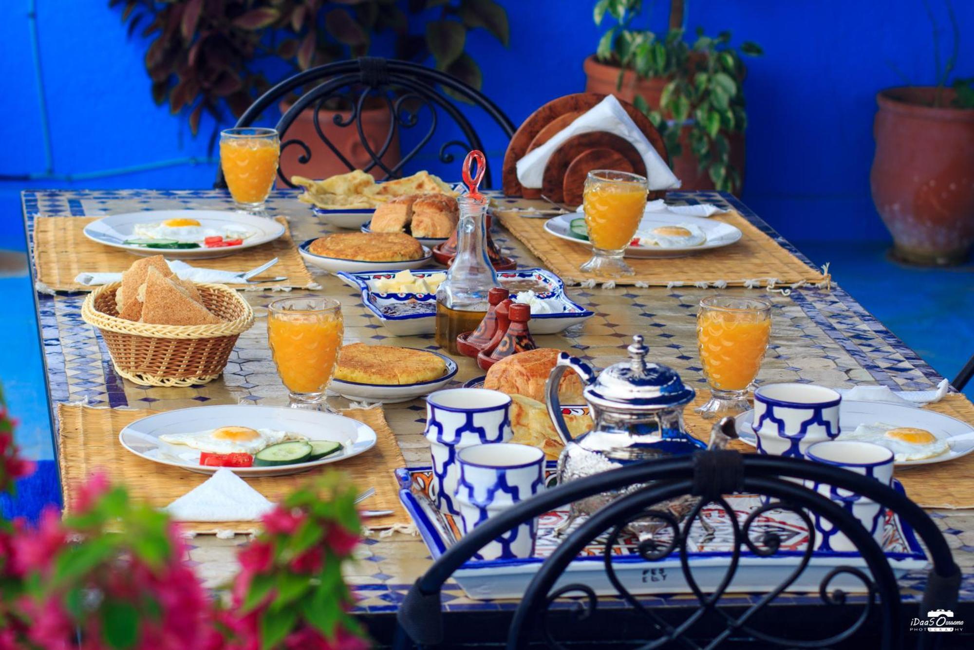 Appartamento Casa Voyager 'Secret Garden Terrace' Chefchaouen Esterno foto