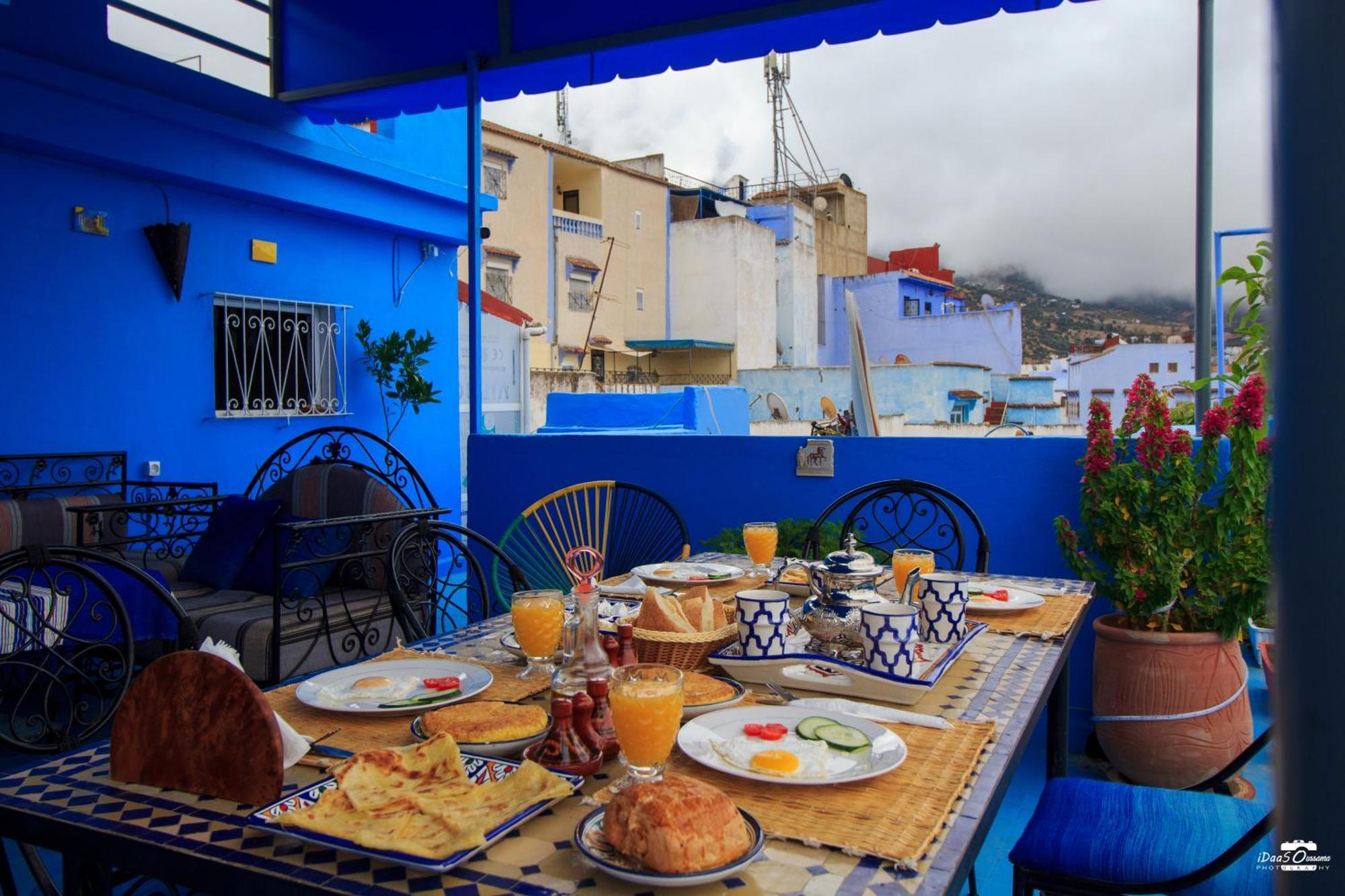 Appartamento Casa Voyager 'Secret Garden Terrace' Chefchaouen Esterno foto