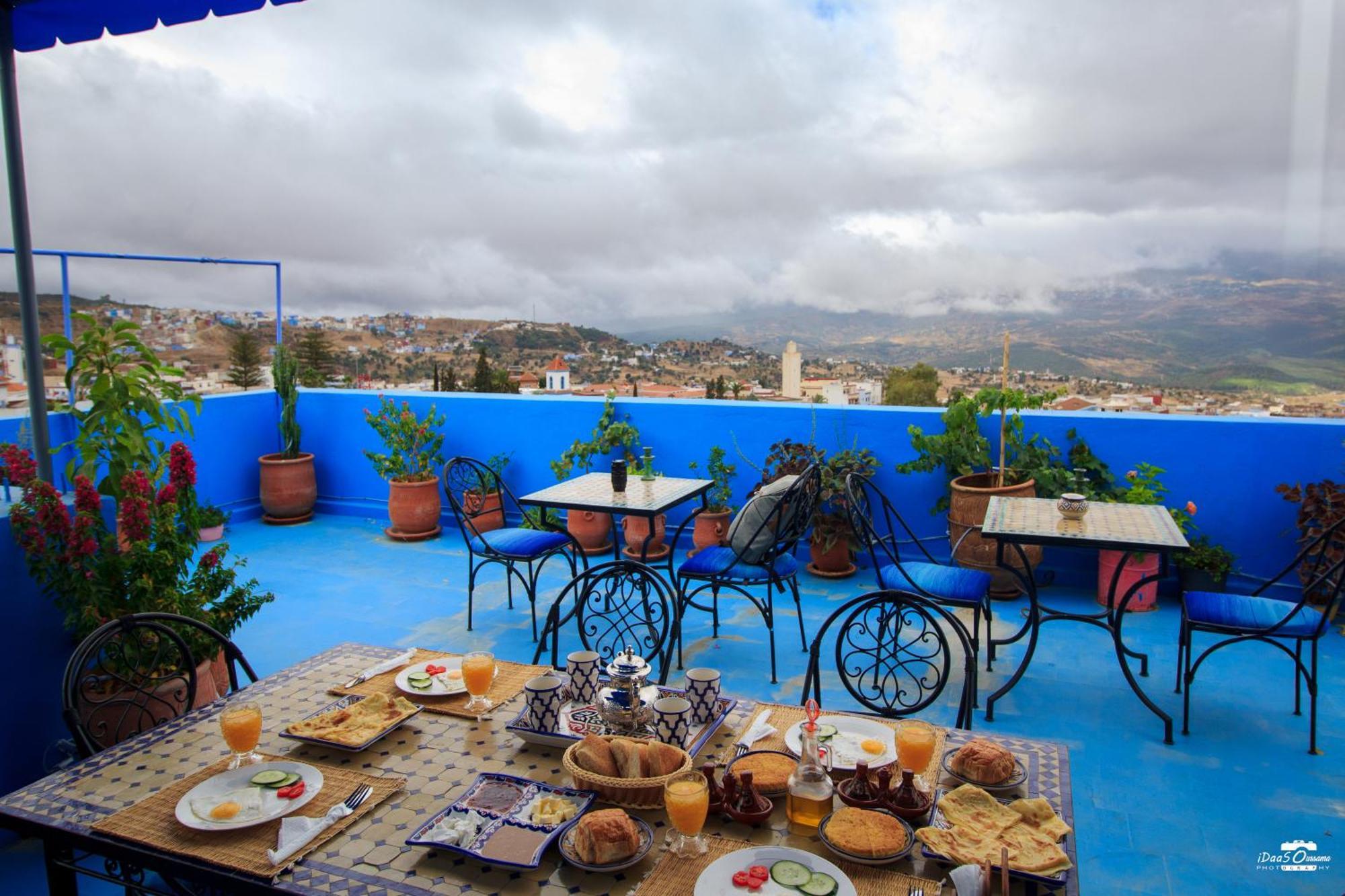 Appartamento Casa Voyager 'Secret Garden Terrace' Chefchaouen Esterno foto