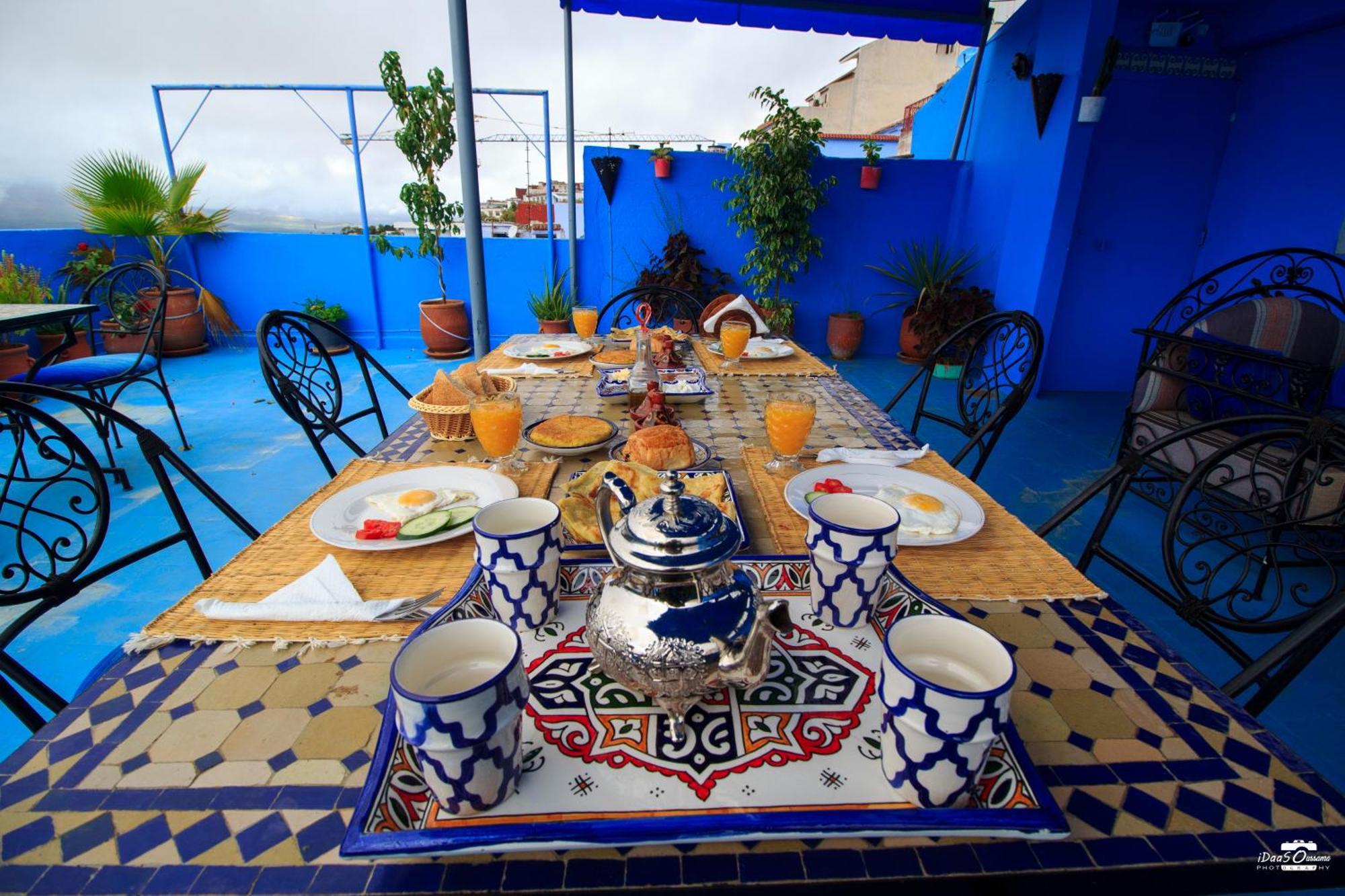 Appartamento Casa Voyager 'Secret Garden Terrace' Chefchaouen Esterno foto